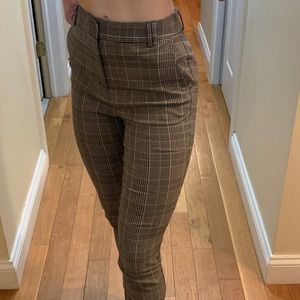 ASOS plaid pants sz 4 worn once!